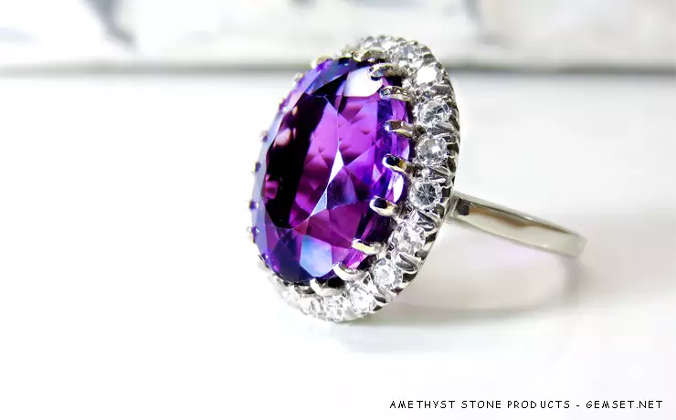 Amethyst stone jewelry