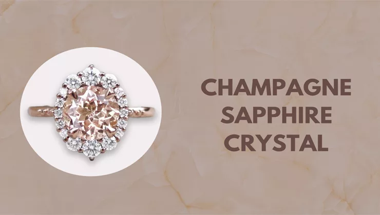 Champagne Sapphire Crystal