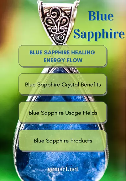 Blue sapphire benefits