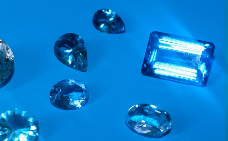 Blue Sapphire Crystals