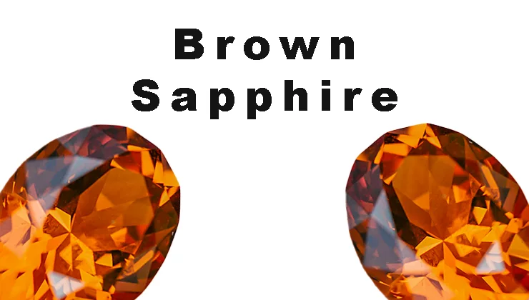 Brown Sapphire Crystal