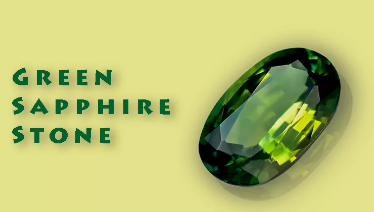 Green Sapphire Crystal