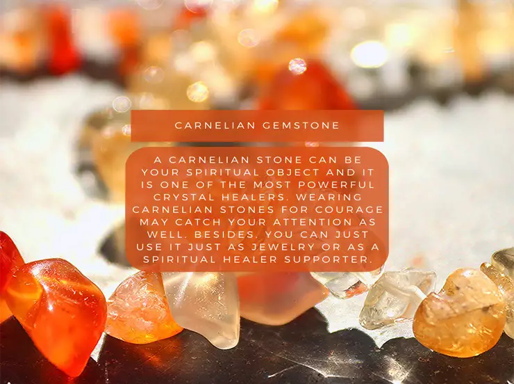 CARNELIAN GEMSTONE Healing Properties