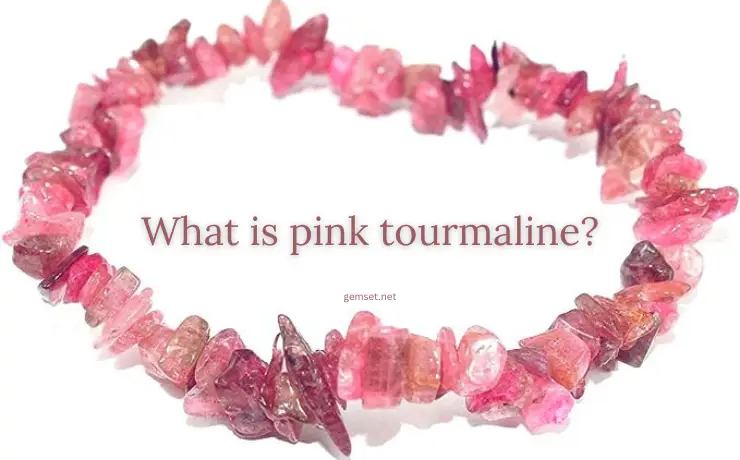 pink tourmaline gemstones