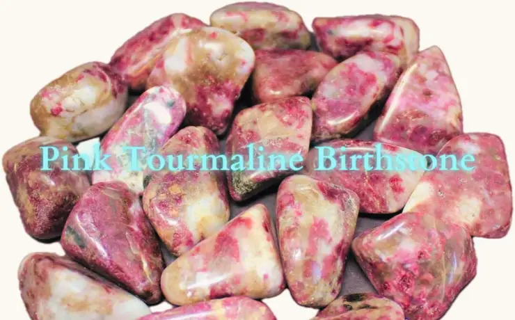 pink tourmaline tumbled